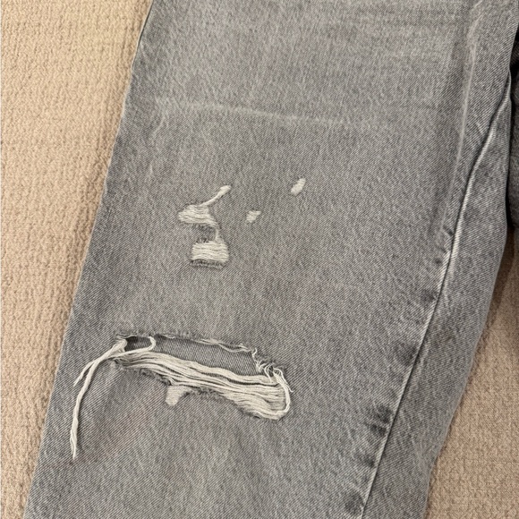 Light Gray Ripped Jeans - Picture 5 of 7